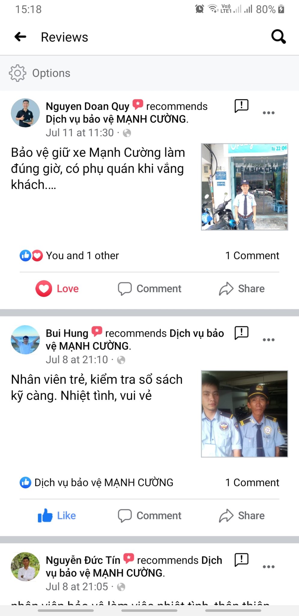 Review từ các QKH khác... và còn vô vàn lời yêu thương khác - 2 Review từ các QKH khác... và còn vô vàn lời yêu thương khác - 2