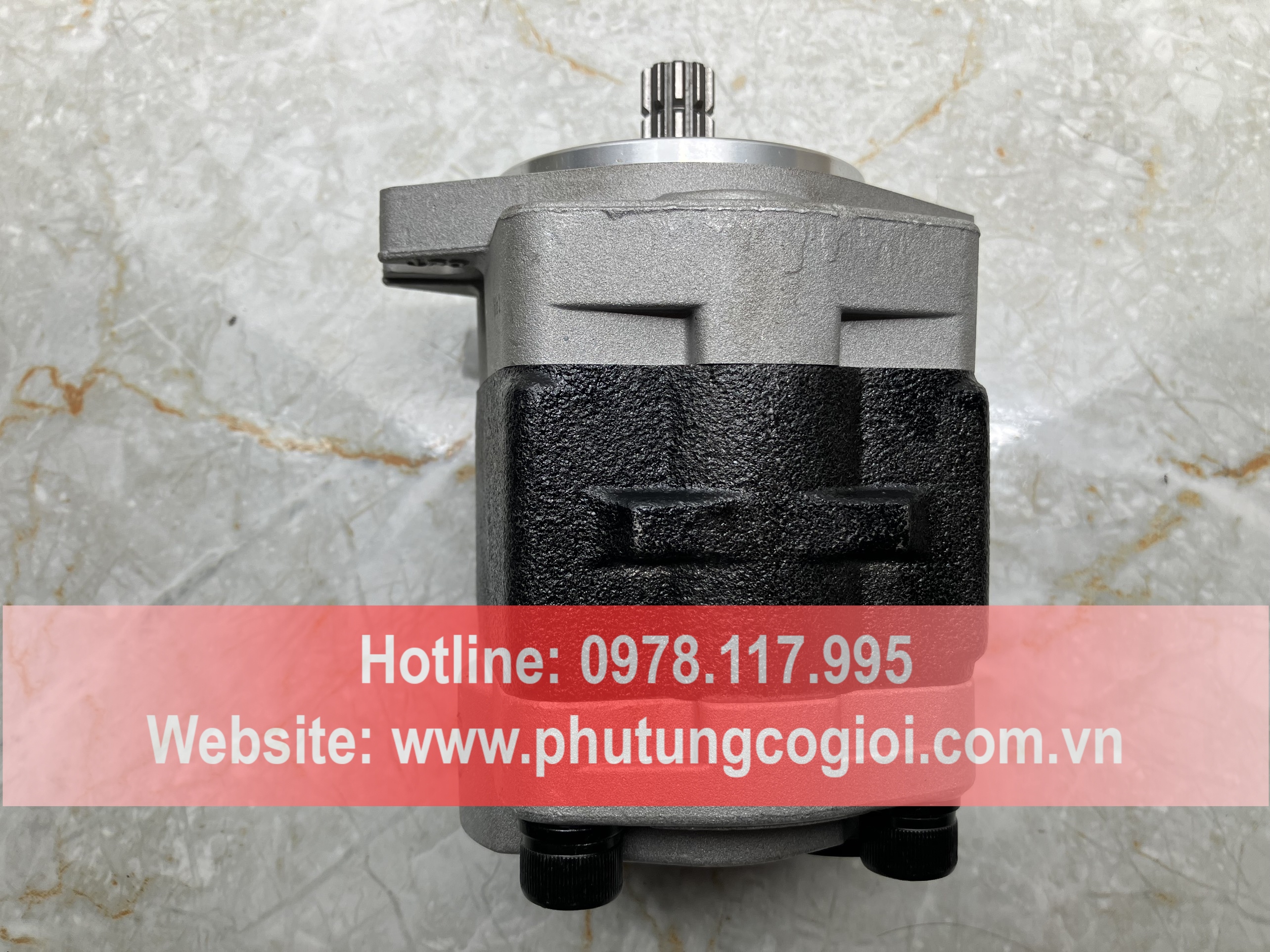 Bơm tổng xe nâng 3 tấn 10 răng