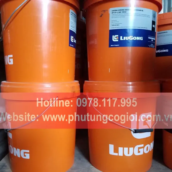 Thông số nhớt cho máy xúc lật Trung Quốc