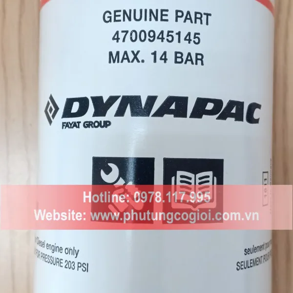 Lọc chính hãng Dynapac
