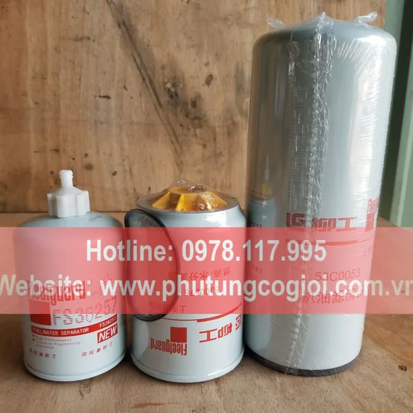 Lọc bảo dưỡng máy xúc lật ZL50CN động cơ Cummins LT 9.3