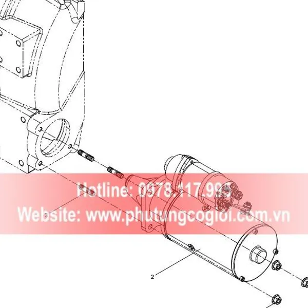 Củ đề xe xúc lật
