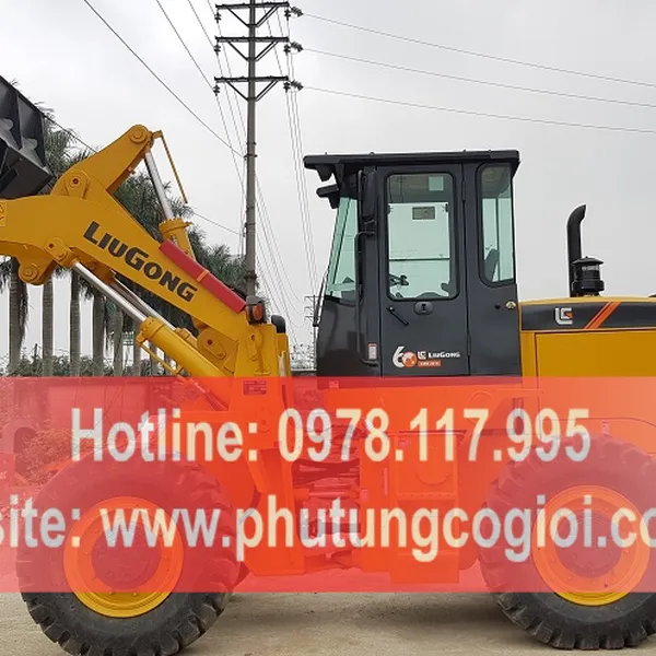 Máy xúc lật liugong CLG836 gầu 1.7m3