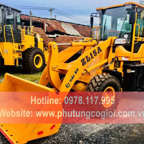 Máy xúc lật nhỏ gầu 0.5m3