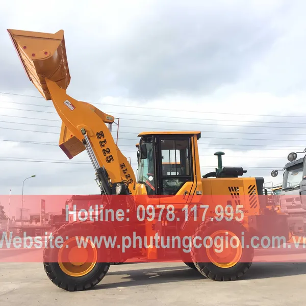 Máy xúc lật mini gầu 1.5m3