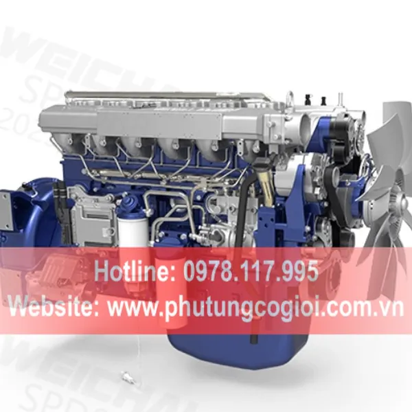 Phụ Tùng Động Cơ Chính Hãng Cho Xe Bồn Trộn Sany