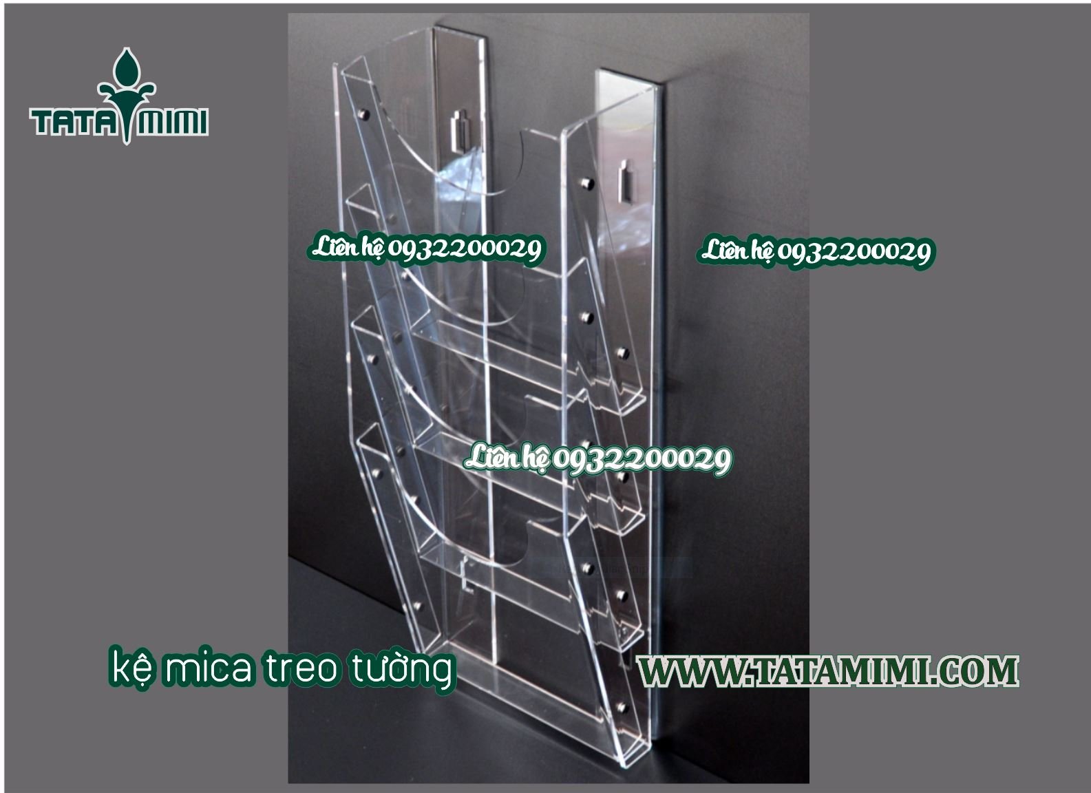 Kệ treo tường a4 mấy tầng