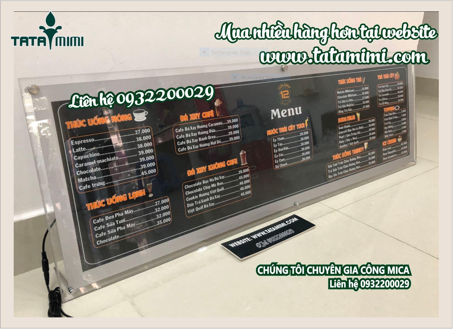 Bảng led-bảng menu siêu sáng
