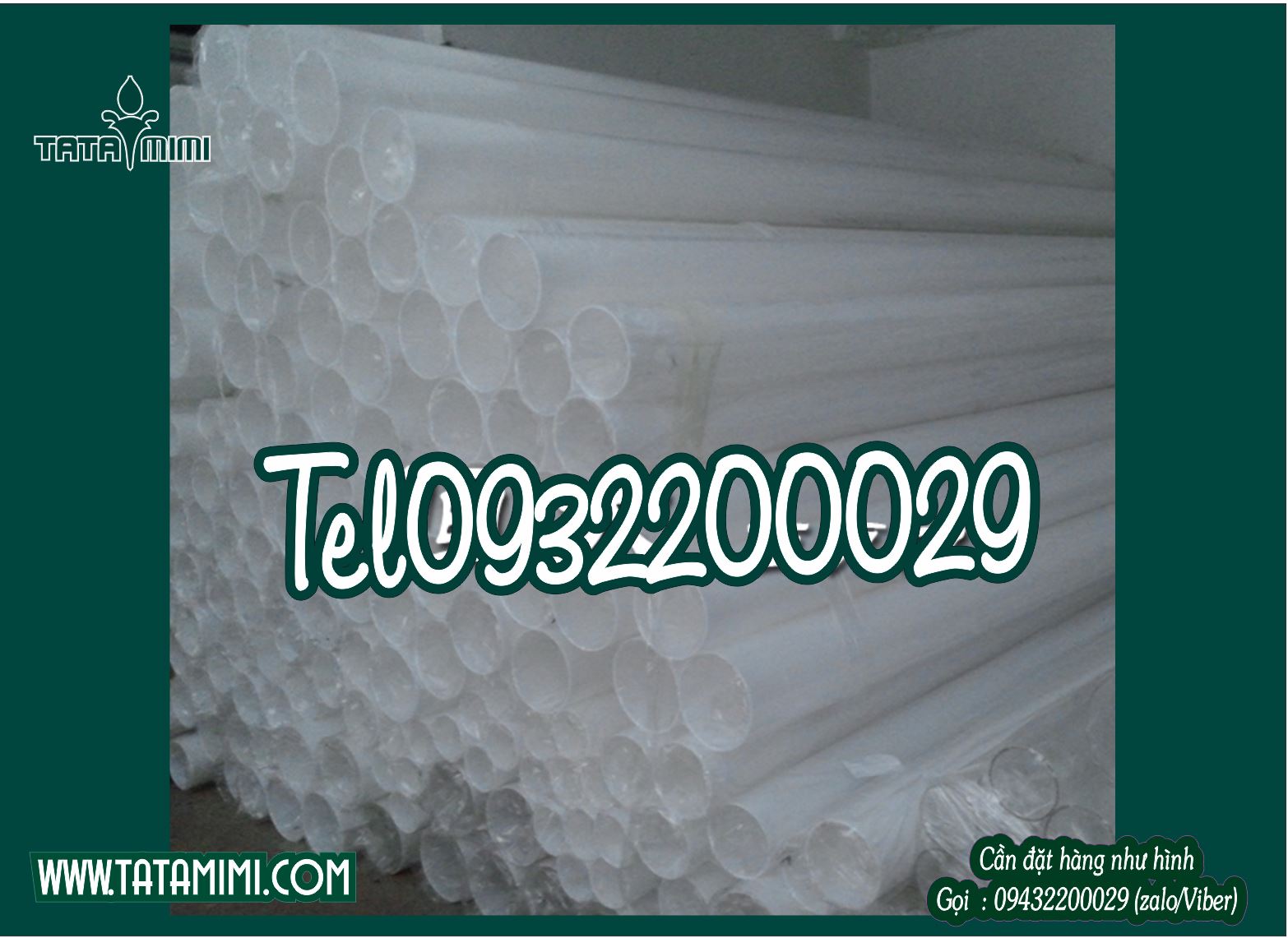 Cắt mica ống - ống mica đường kính 14mm
