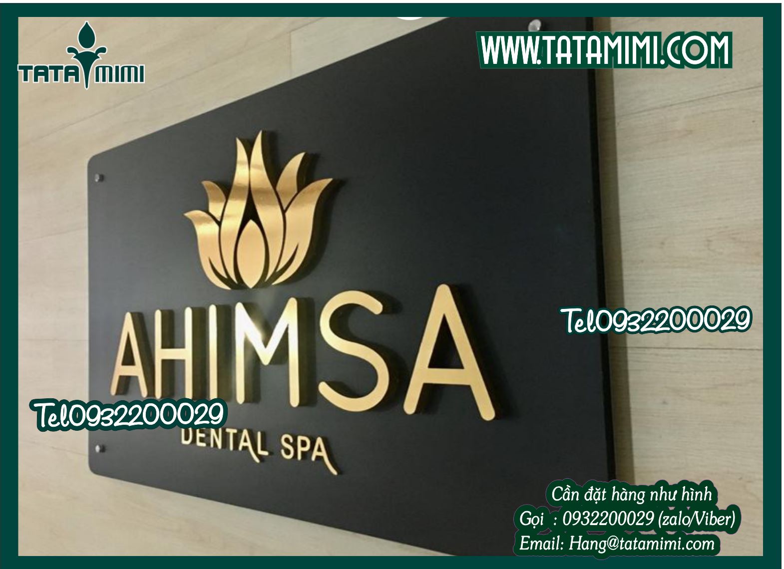 Làm biển hiệu, biển tên công ty chất lượng đẹp