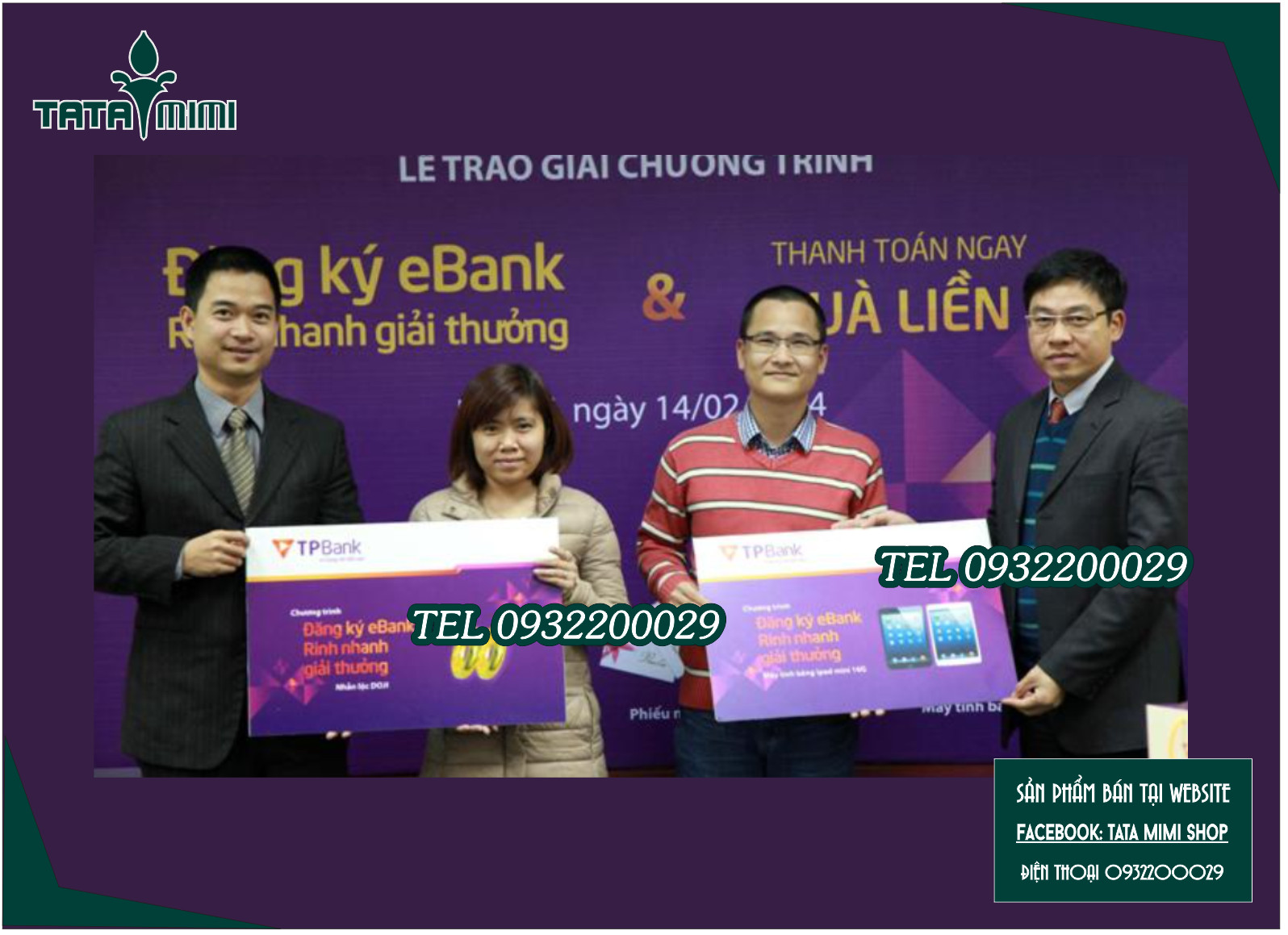 Bảng trao giải thưởng từ chất liệu nào