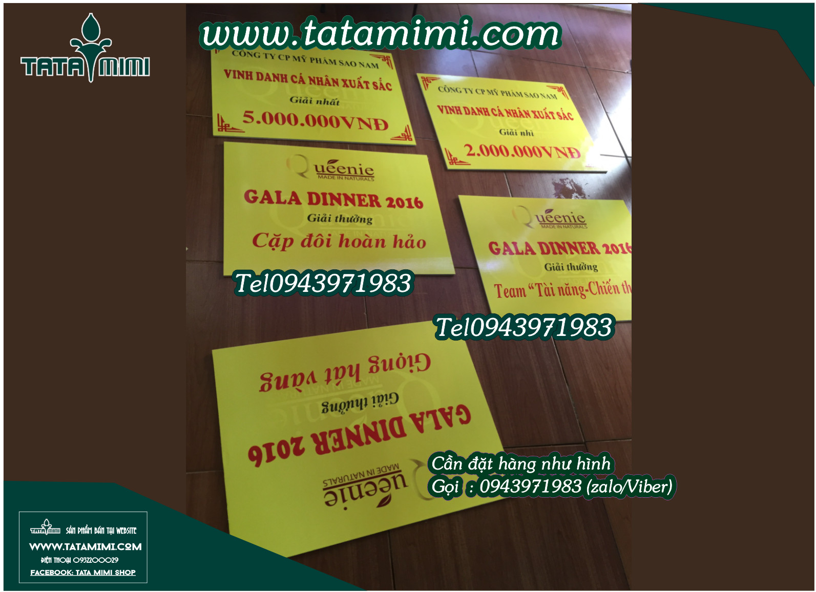 Bằng trao giải thưởng từ fomex