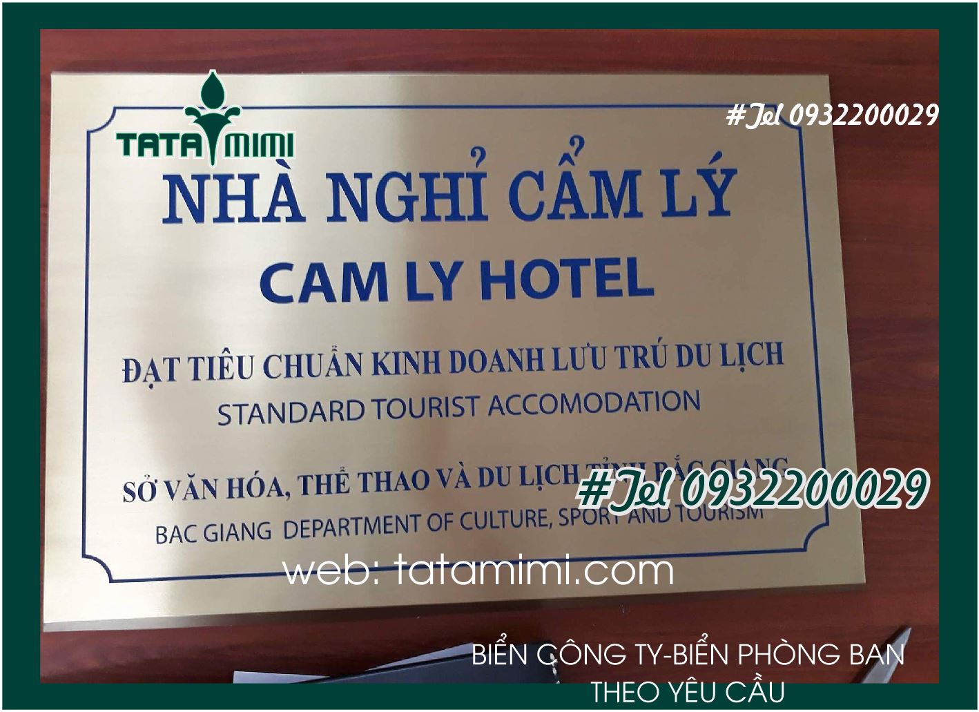 Biển công ty inox làm phẳng hay uốn hộp