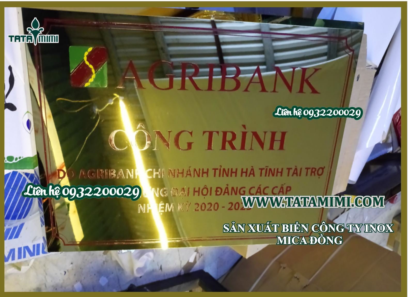 Biển công ty inox làm inox dày bao nhiêu