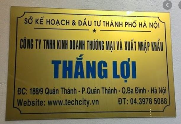 Biển công ty Biển công ty