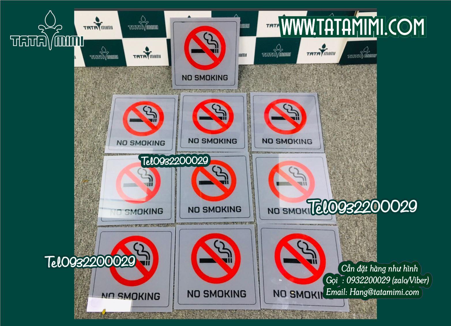 biển cấm hút thuốc, biển No Smoking biển cấm hút thuốc, biển No Smoking