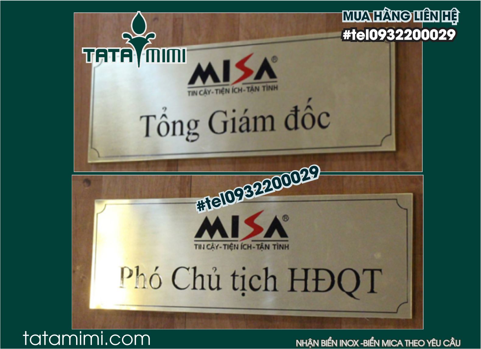 Làm các loại biển công ty –văn phòng