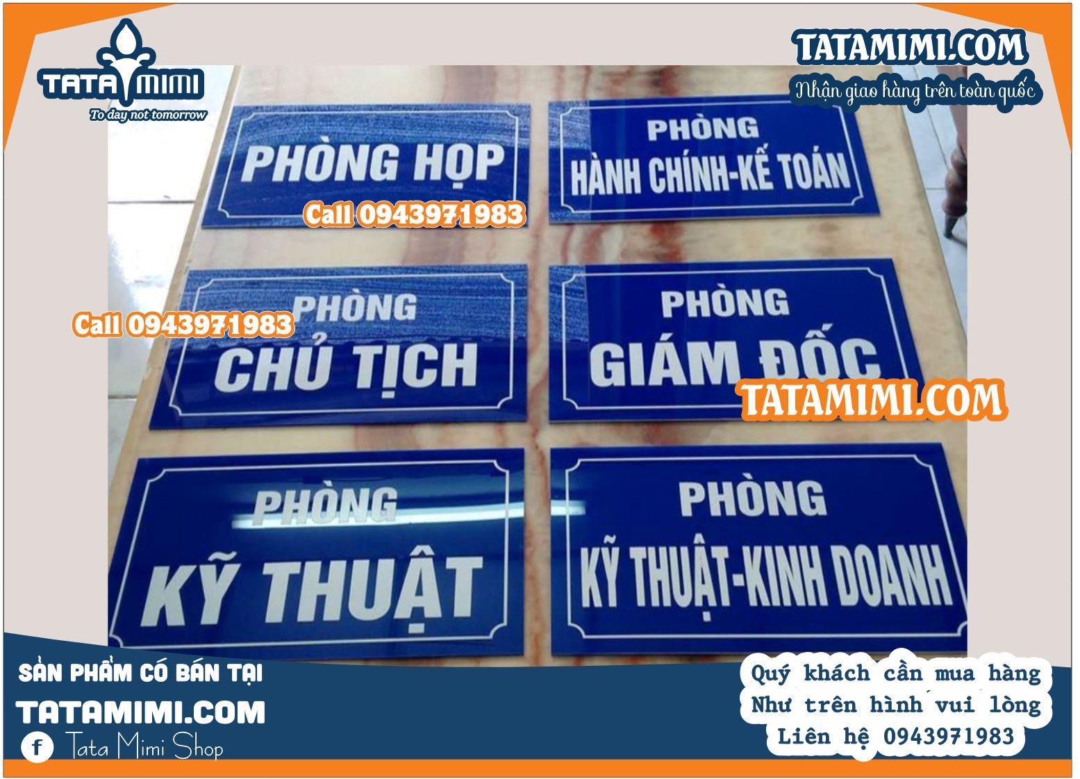 Bảng phòng ban alu mica