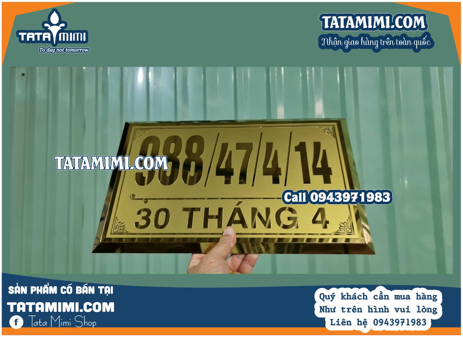 Biển công ty nên làm từ vật liệu đồng không