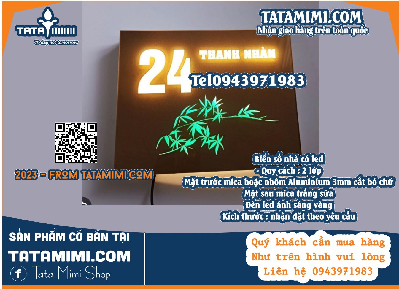 Bảng số nhà có nên gắn led