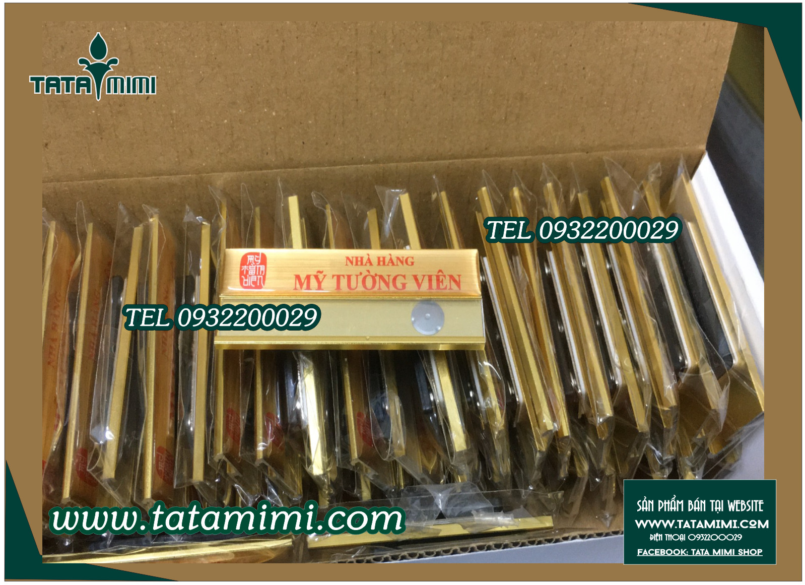 Thẻ tên nhân viên làm số lượng lớn