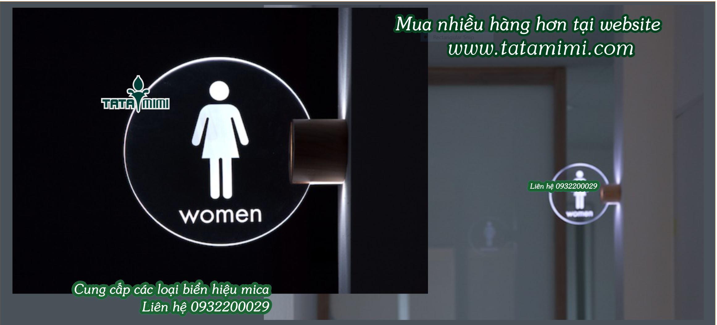 Biển wc có một 1 hay 2 mặt nội dung