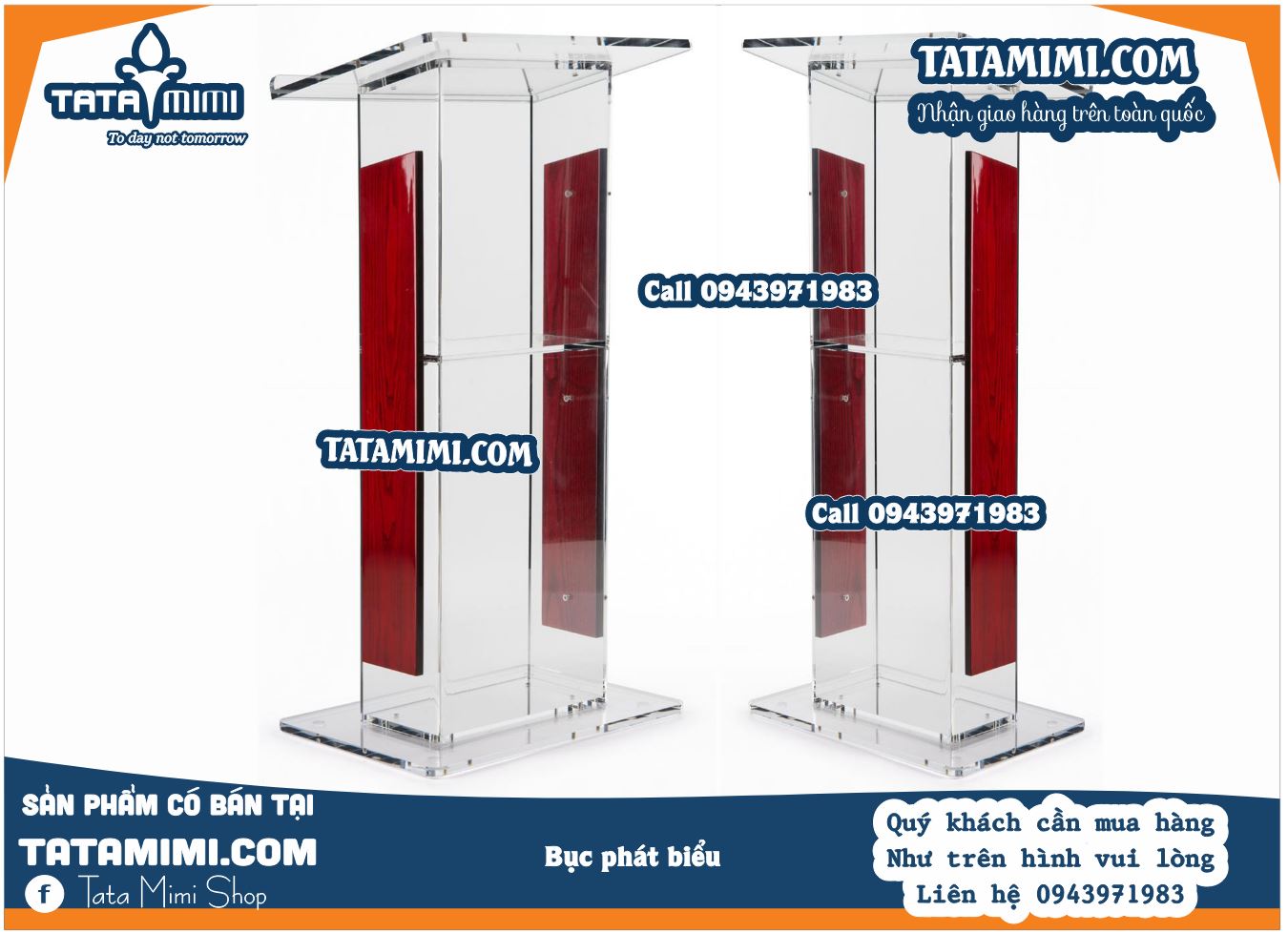 Bục phát biểu kết hợp alu được không