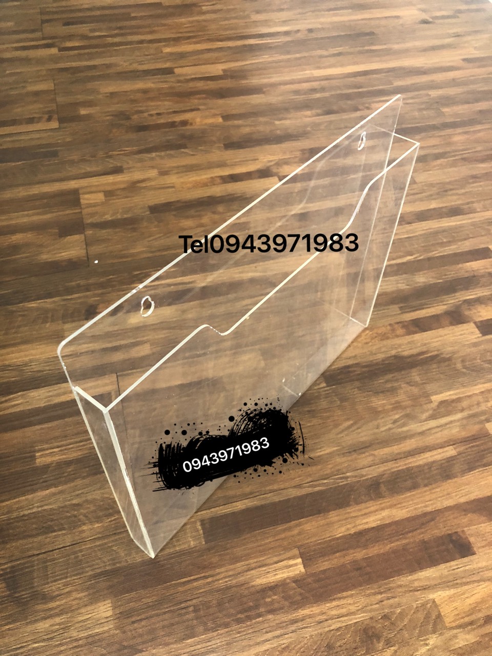 Với mica 2mm làm được kệ mấy ngăn treo tường