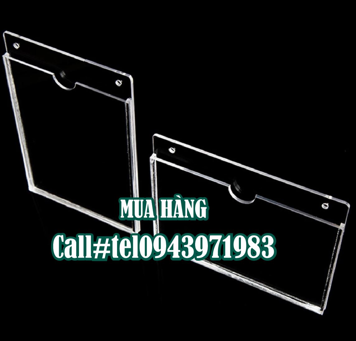 Bảng kẹp lãi suất để bàn