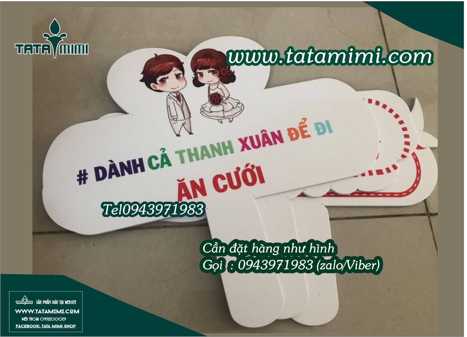 Bộ khung và biển cầm tay chụp hình