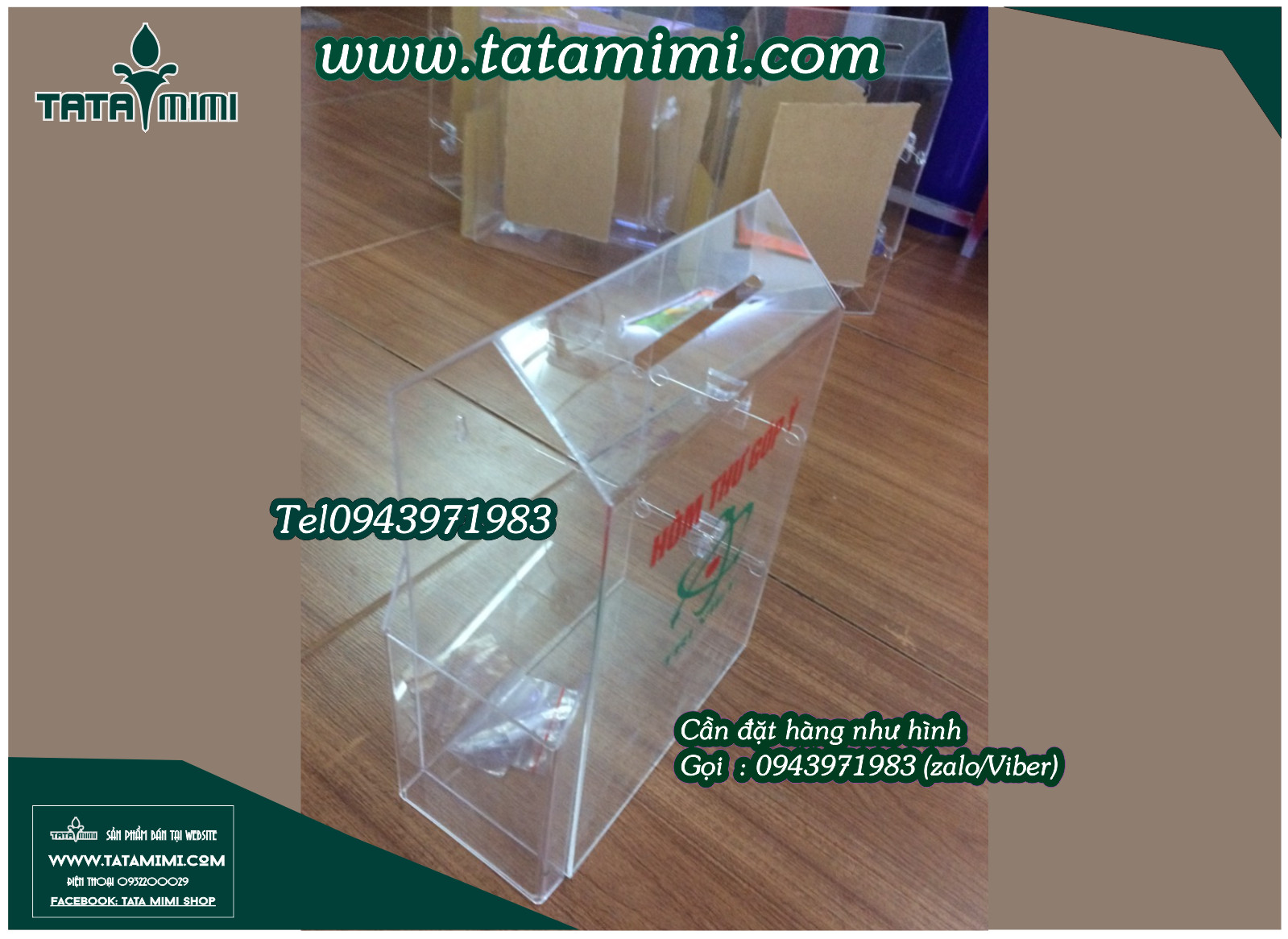 Hòm thư đặt riêng theo thiết kế