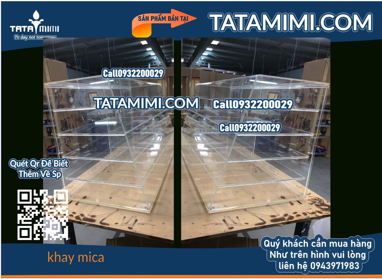 Hộp mica đựng bánh ngọt