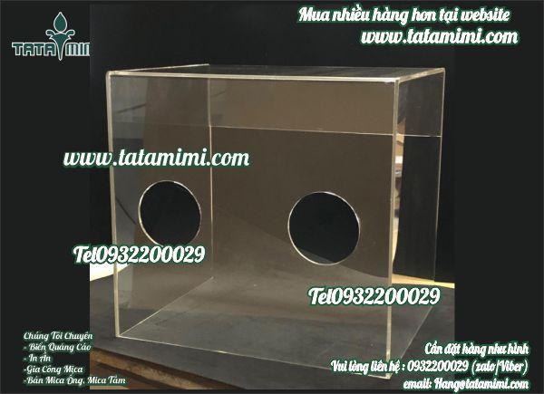 Tìm xưởng quảng cáo chuyên mica tại Sài Gòn