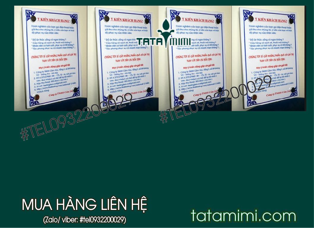 Biển quảng cáo treo trong thang máy