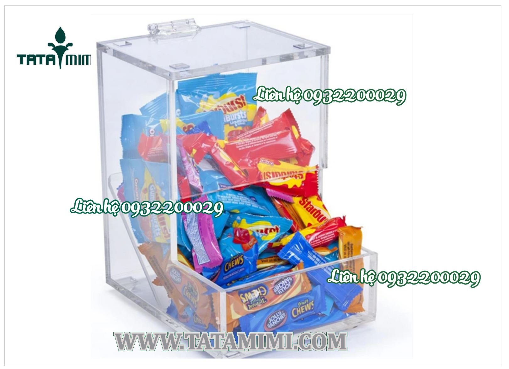 Hộp chụp làm từ mica 5mm để bảo vệ sản phẩm