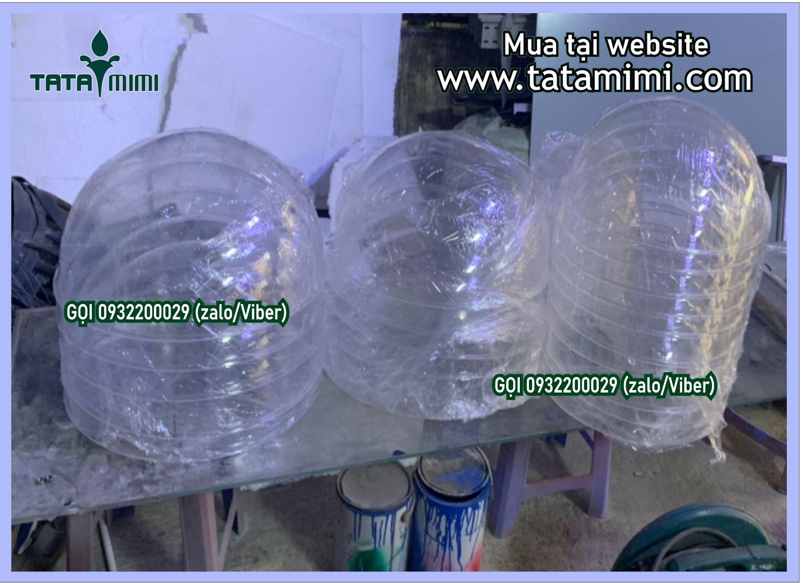 Hút nổi mica trong suốt đẹp