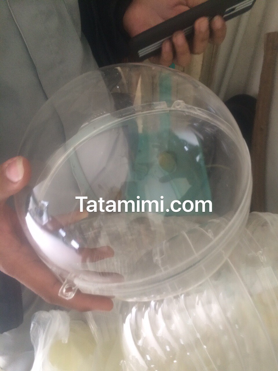 Quả cầu mica đường kính tối đa