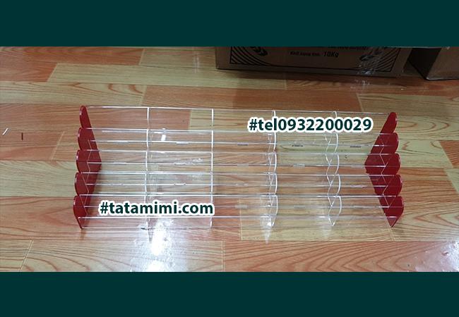 Kệ đựng card kết hợp một hoặc hai màu mica