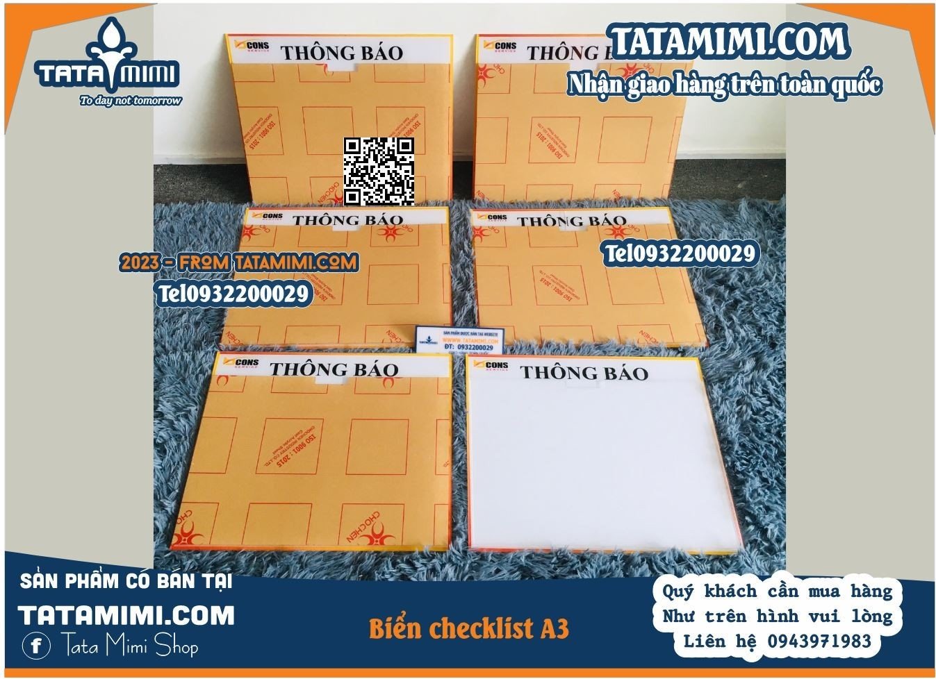 Hộp mica đựng giấy treo tường theo khổ giấy