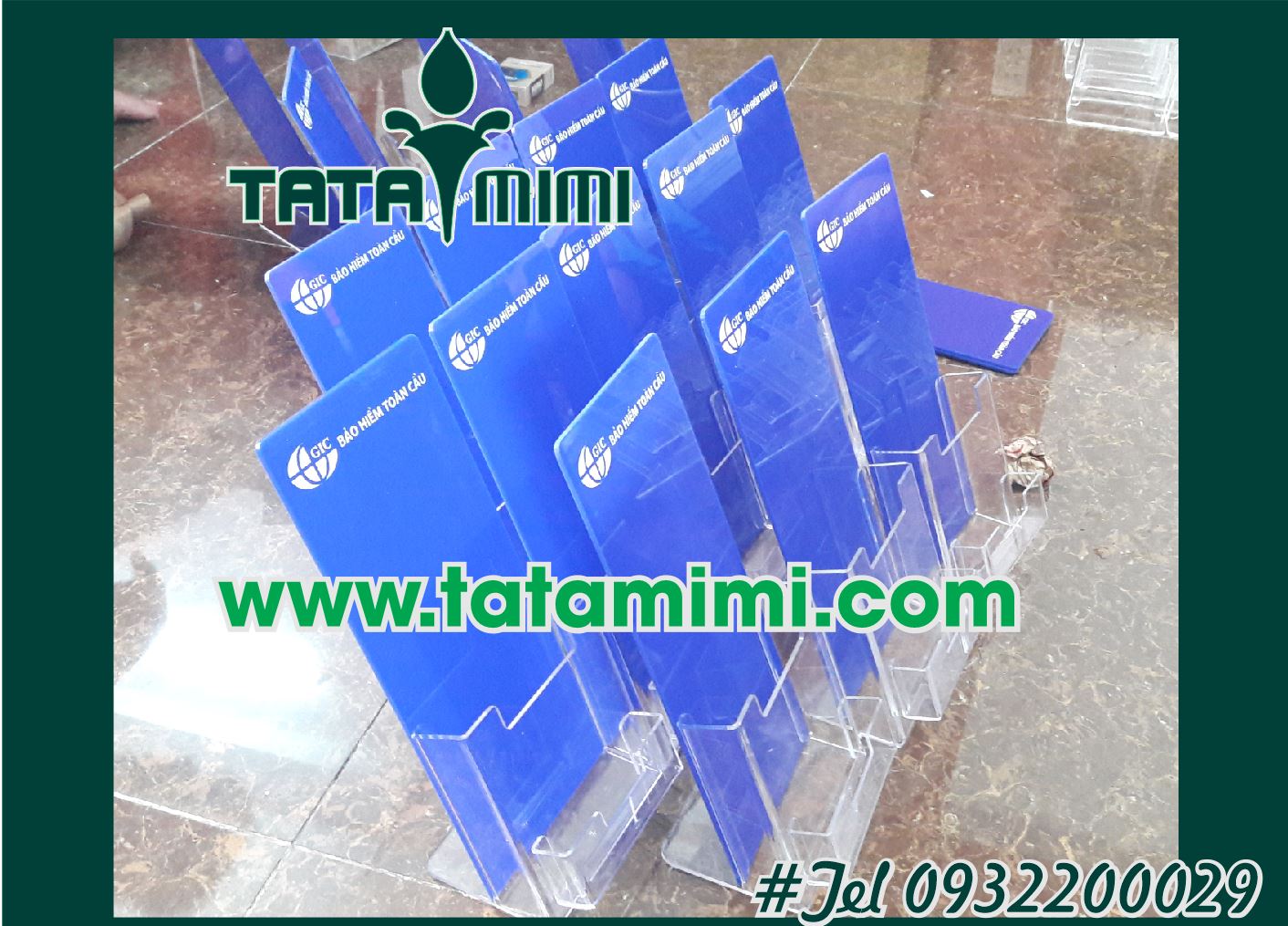 Cung cấp kệ cho ngân hàng bằng mica