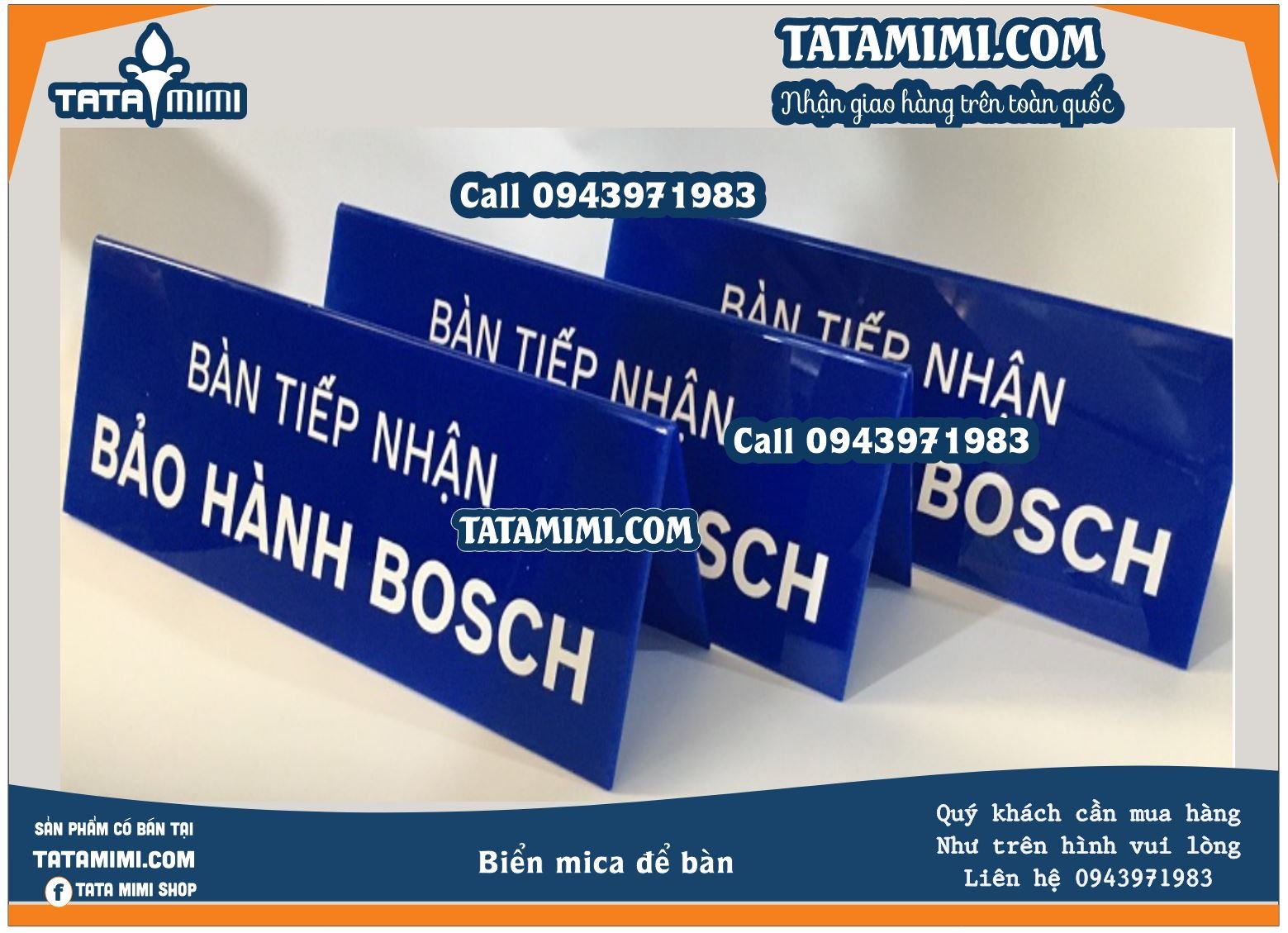 Bảng chữ A quầy lễ tân