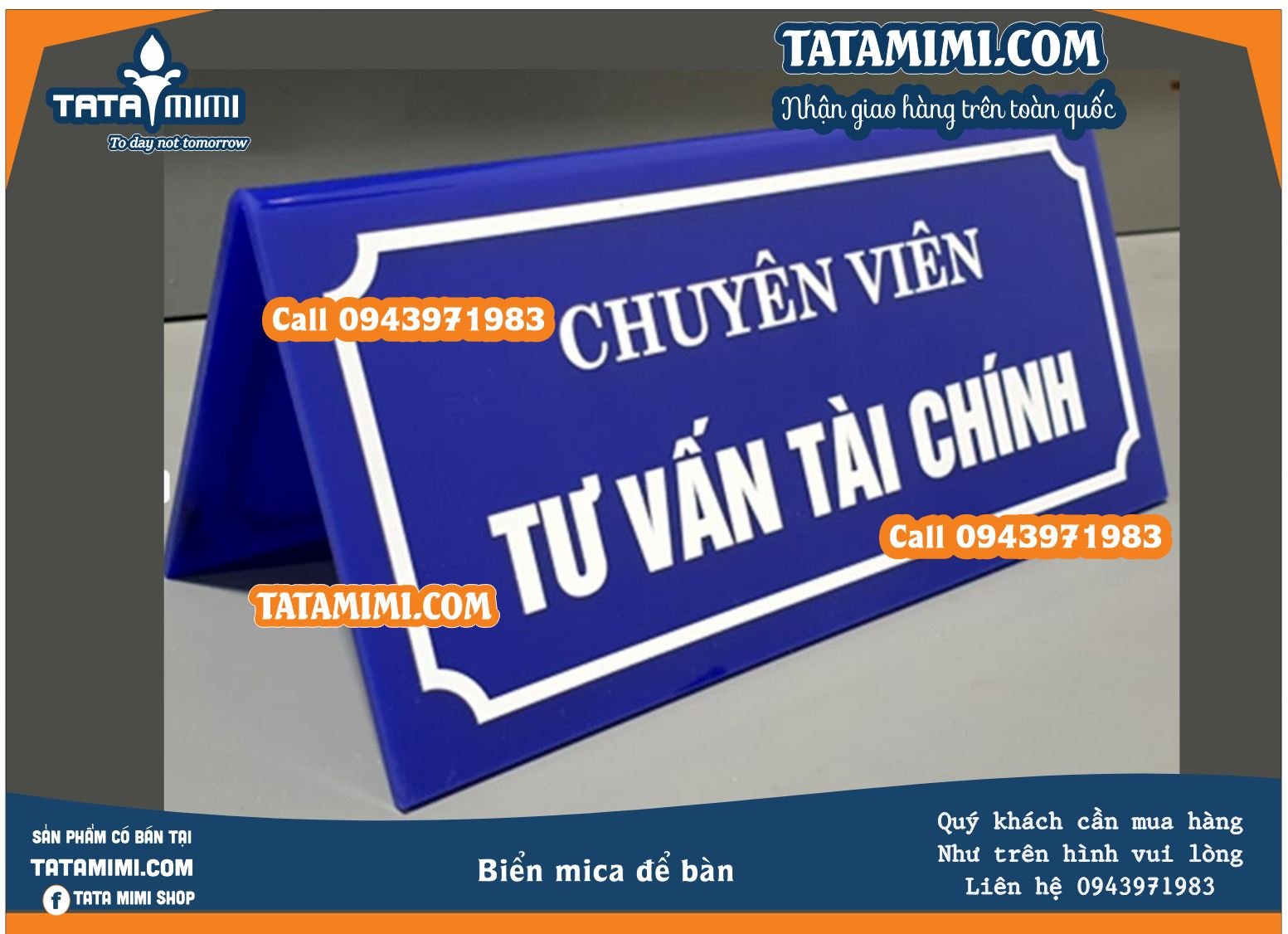 Bảng chữ A quầy lễ tân