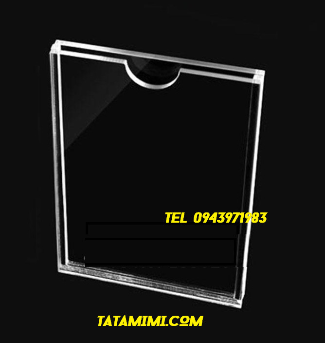 Checklist treo tường uốn mica 2 mm
