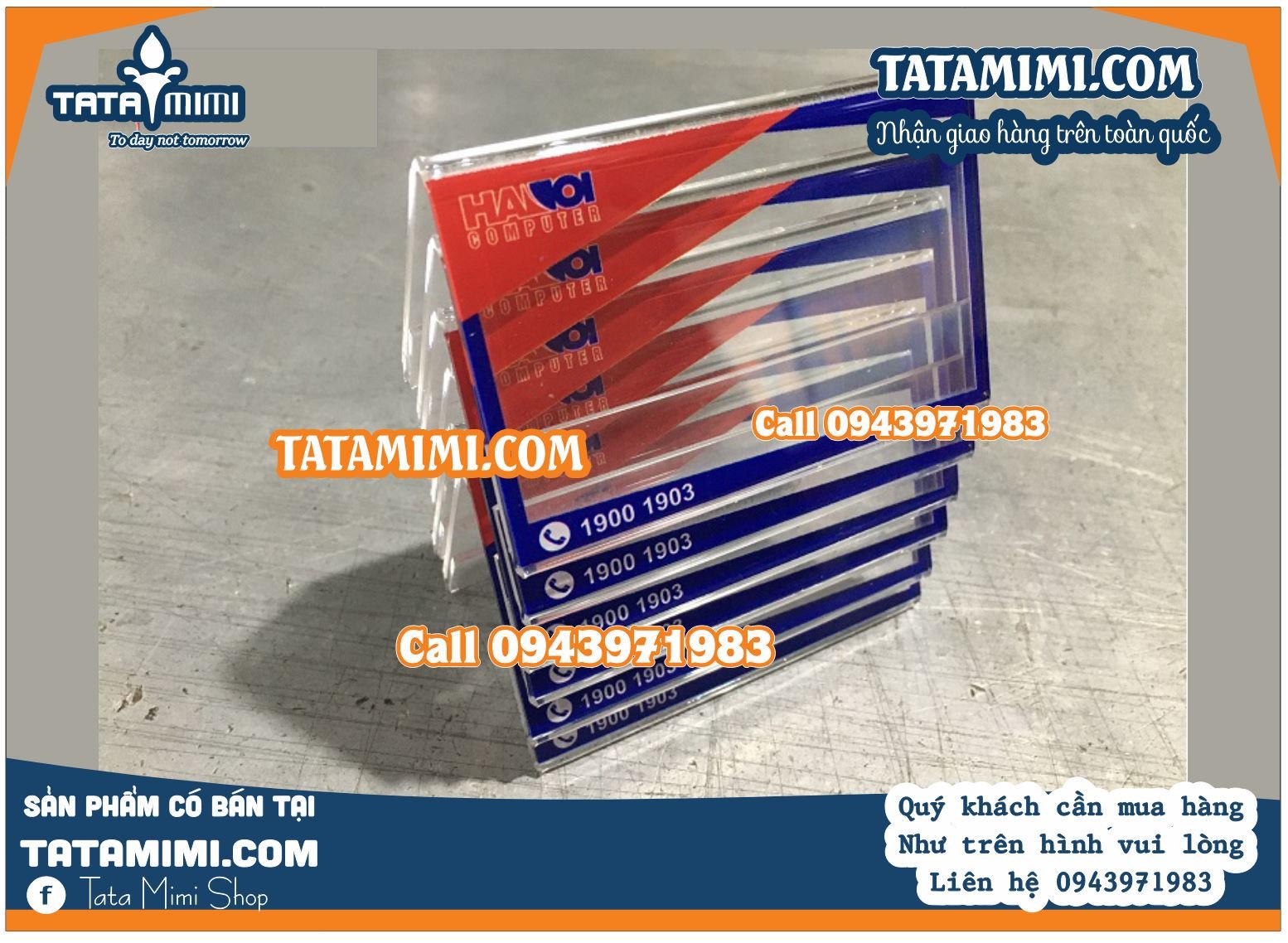 Bảng giá chữ A-chữ L từ mica 2mm