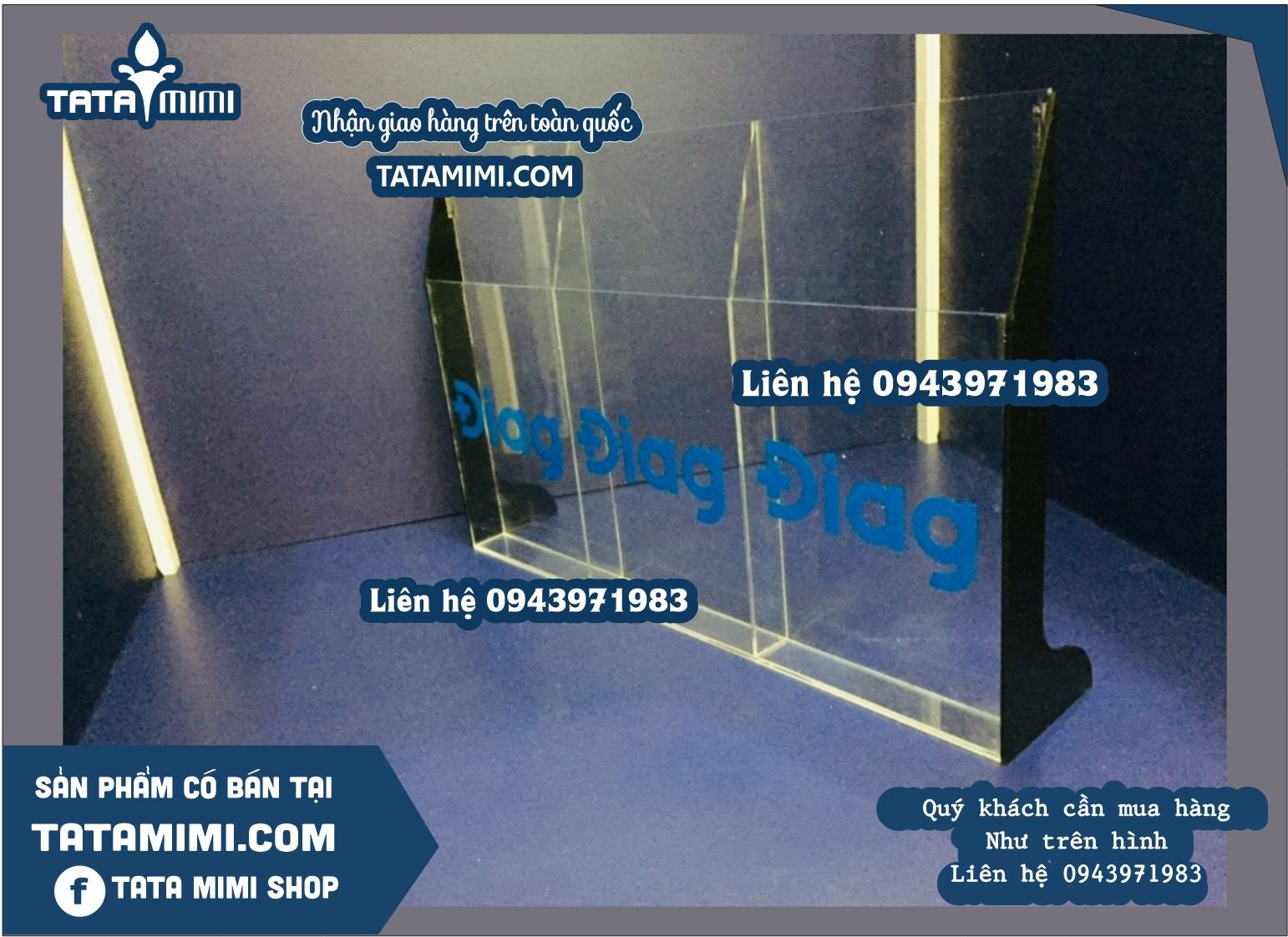Kệ để tờ rơi nên làm một ngăn hay nhiều ngăn