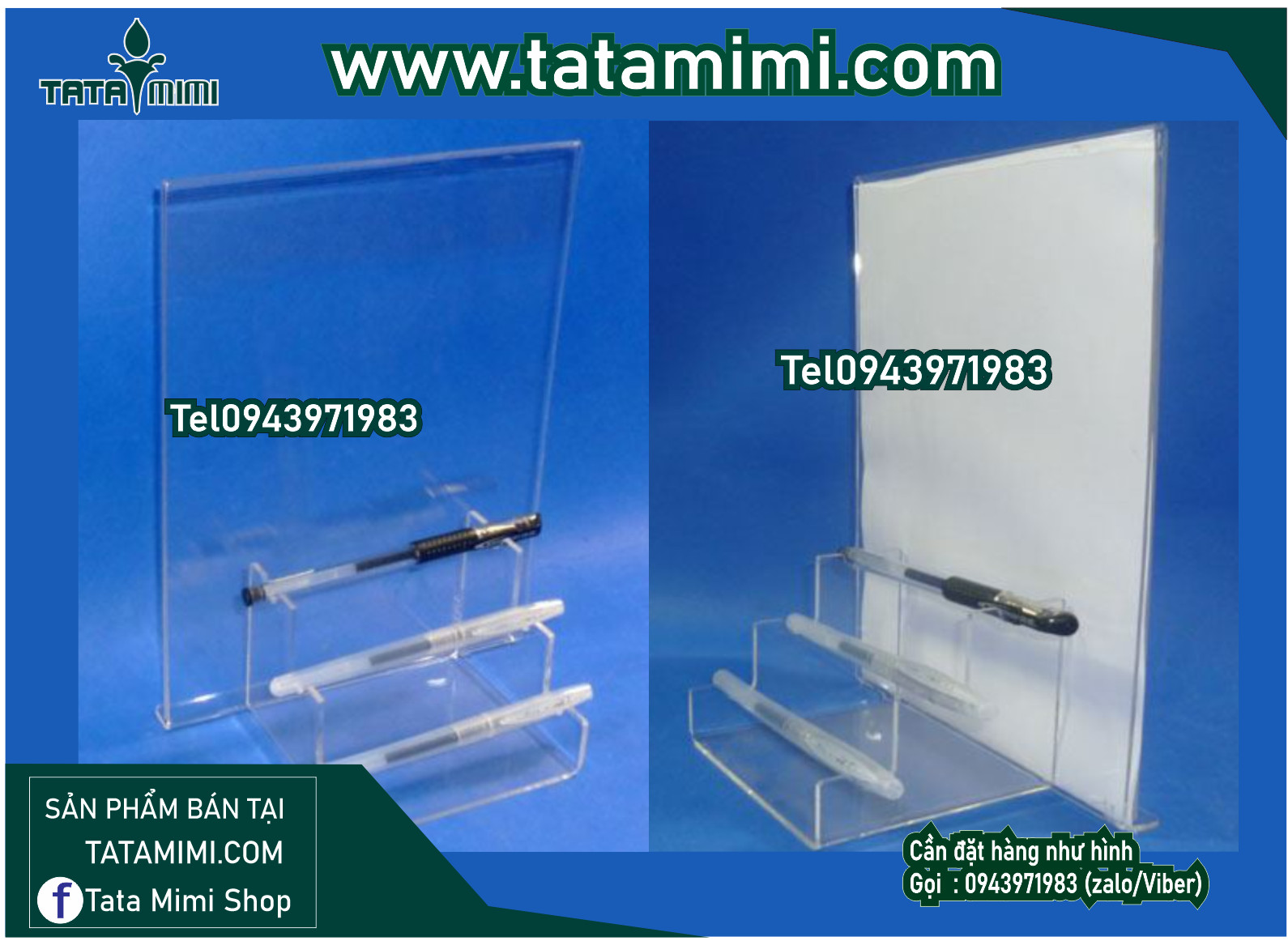 Kệ trưng bày bút ở siêu thị