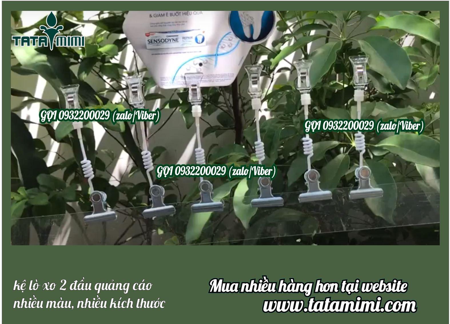 Kẹp lò xo 2 đầu Kẹp lò xo 2 đầu