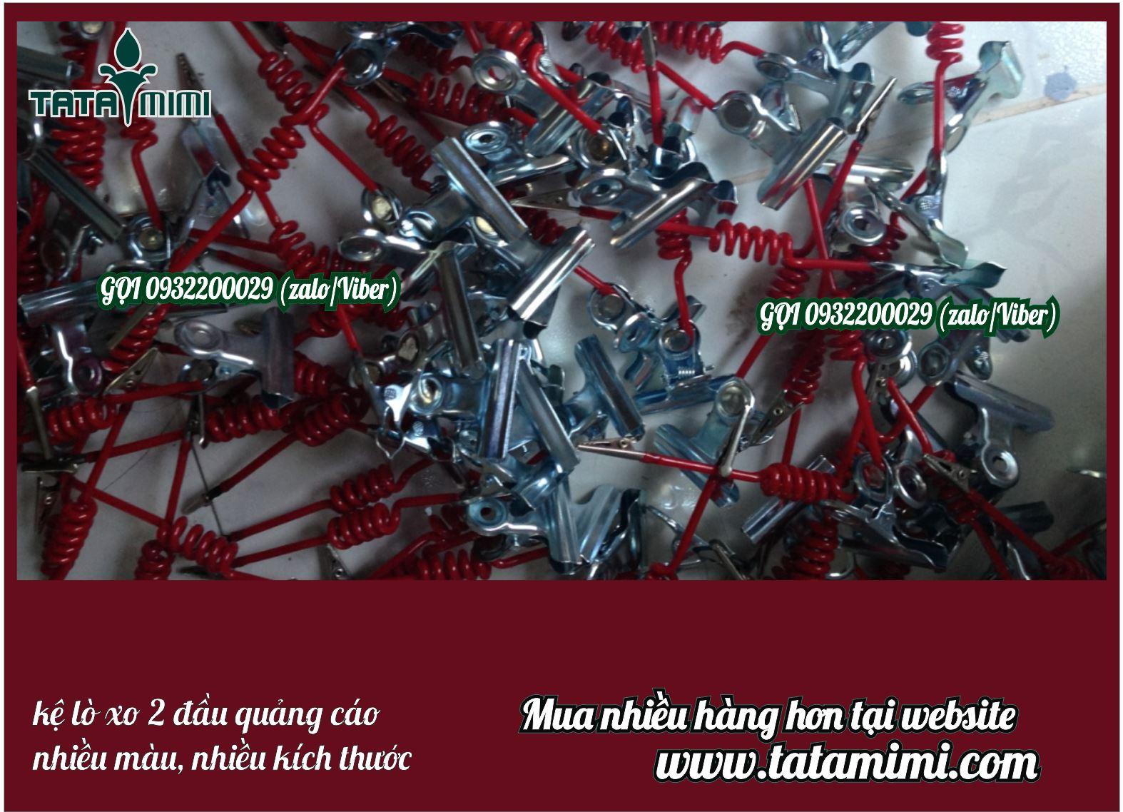 Kẹp mica kẹp pop có hai đầu kẹp