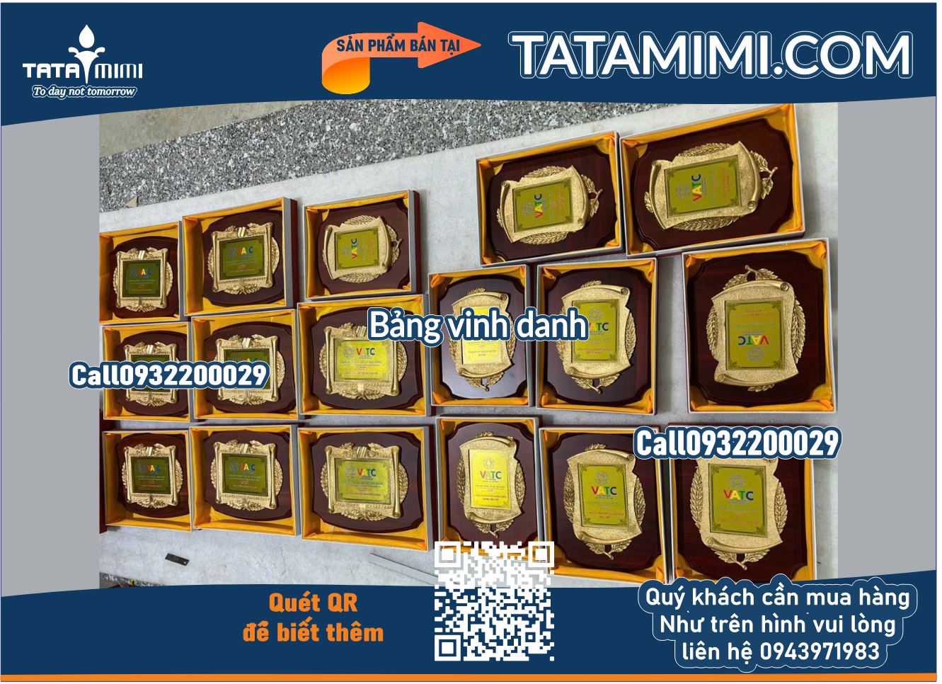 Kỉ niệm chương vinh danh kèm hộp sang trọng