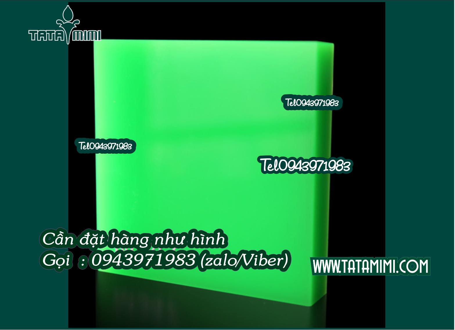 Màu được sử dụng cho các sản phẩm từ mica